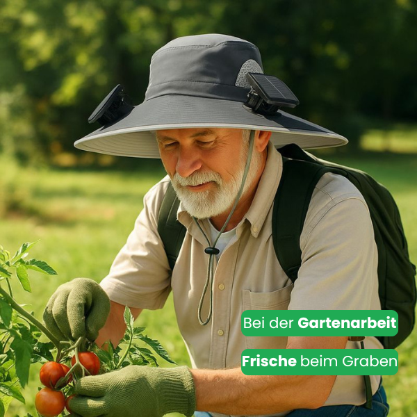 Trekkr™ | SolarBreeze Hut Schwarz